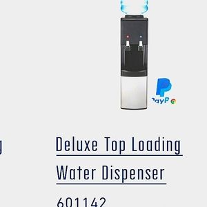 Primo top loader Hot & Cold water Dispenser, like New!